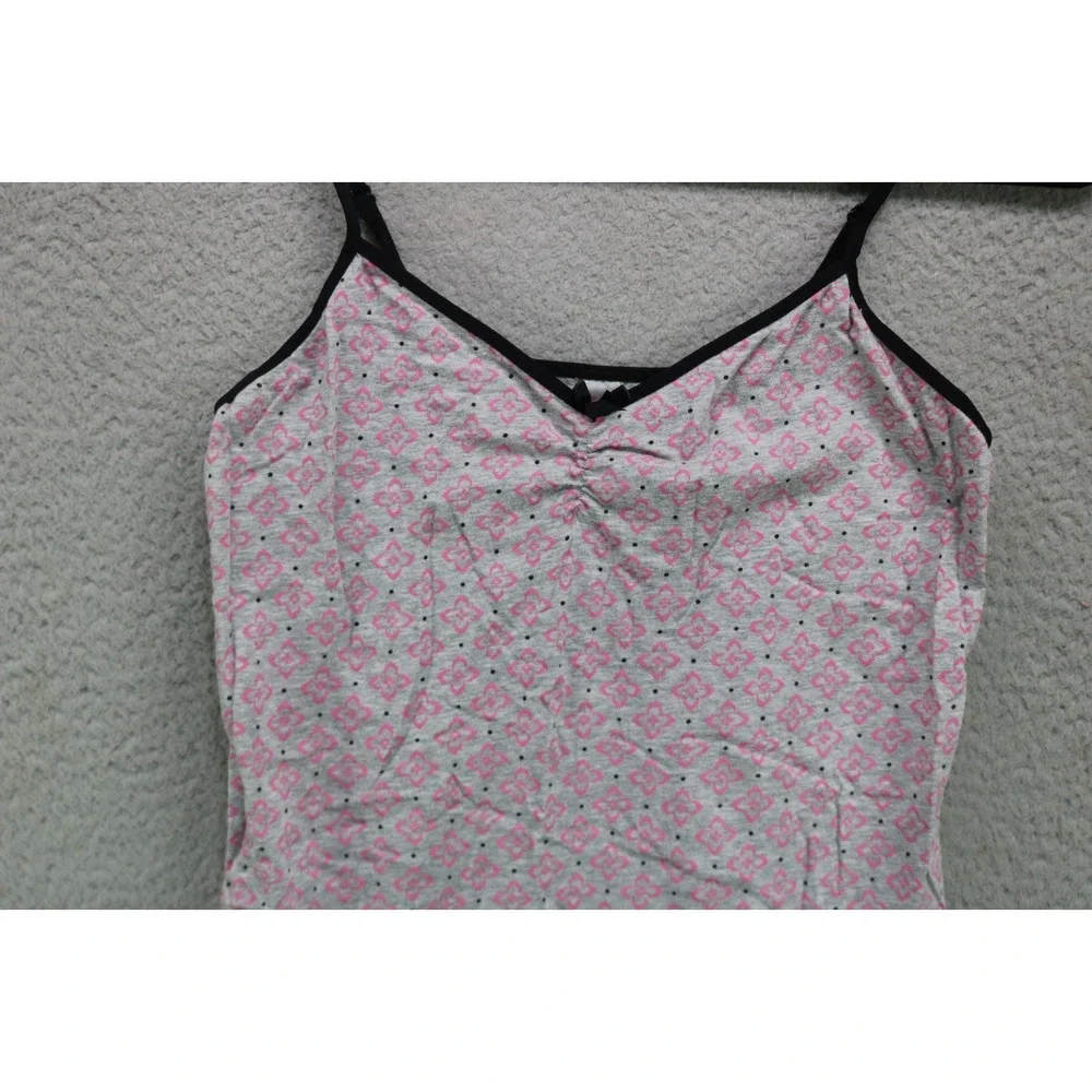 Steve Spagetti Strap Stretchy Nightgown-Medium-Ruffles-Preppy